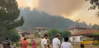 Marmaris'teki orman yangınında 2'nci gün; çıkış nedeni için özel ekip kuruldu (8)