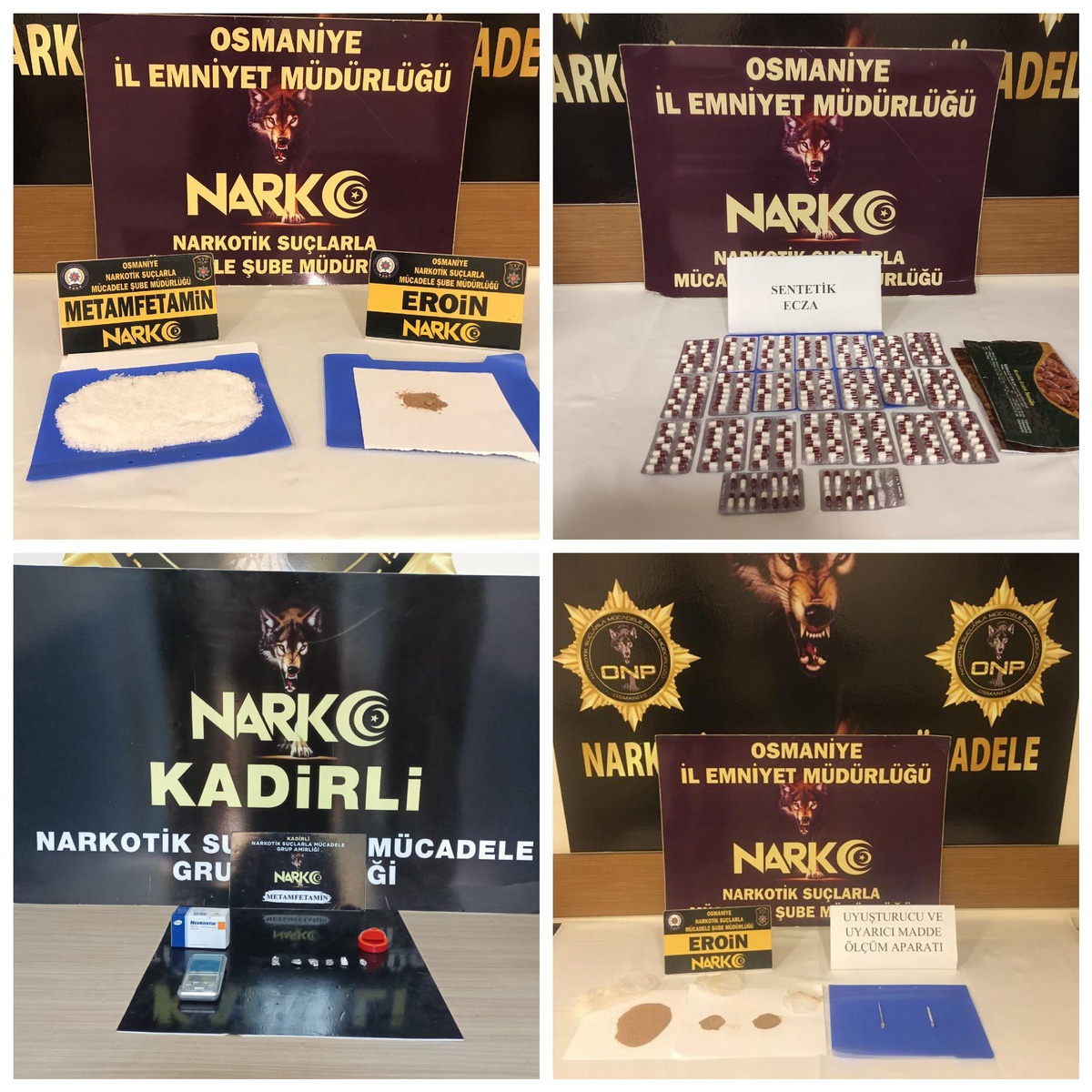 Son dakika haberi... Osmaniye merkezli uyuşturucu operasyonunda 15 zanlı yakalandı