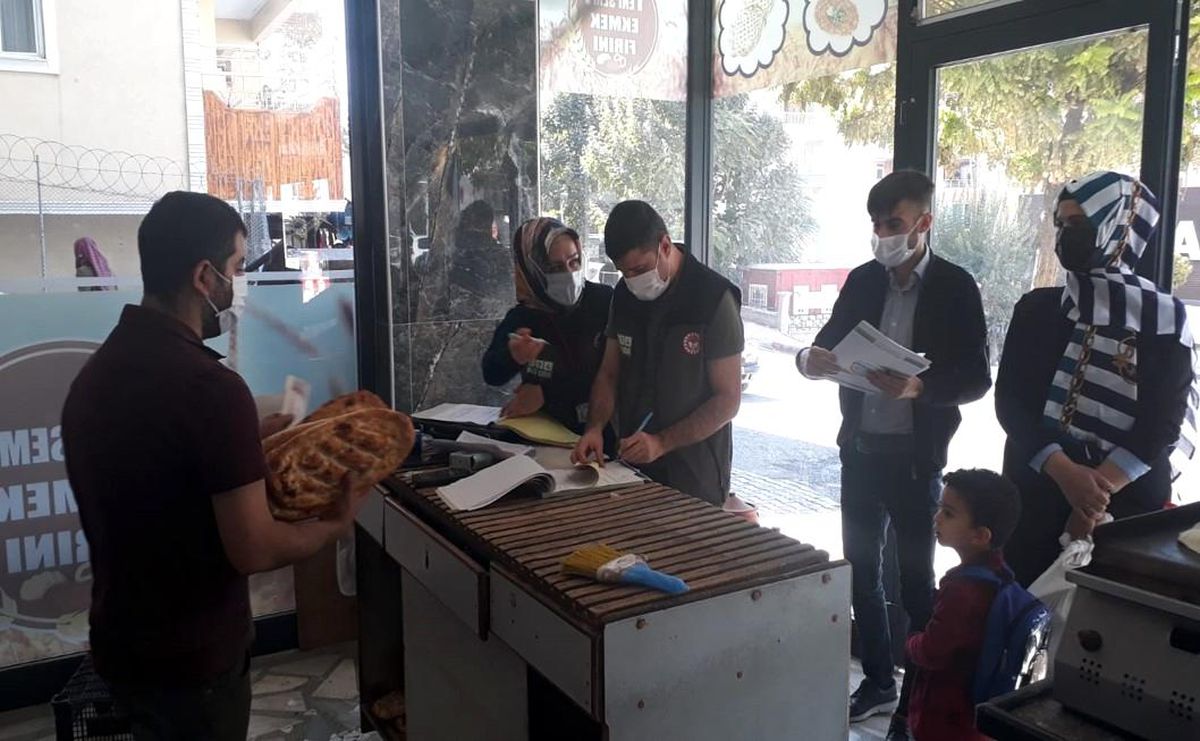 Siirt'te fırınlar denetlendi