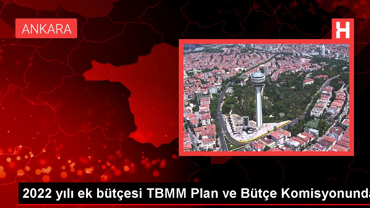 2022 yılı ek bütçesi TBMM Plan ve Bütçe Komisyonunda