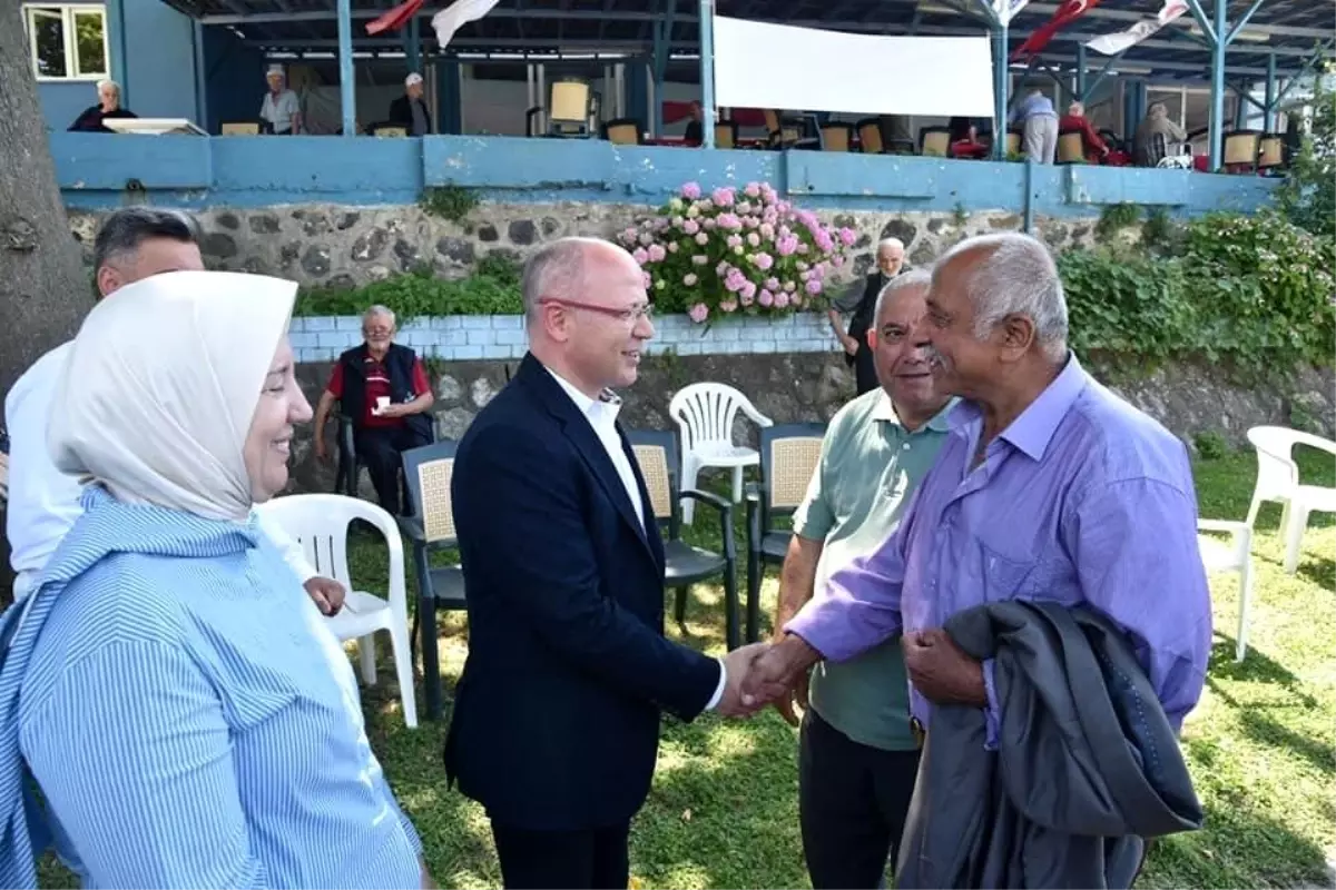 Başkan Gürkan, huzurevi sakinlerinin mutlu gününe ortak oldu
