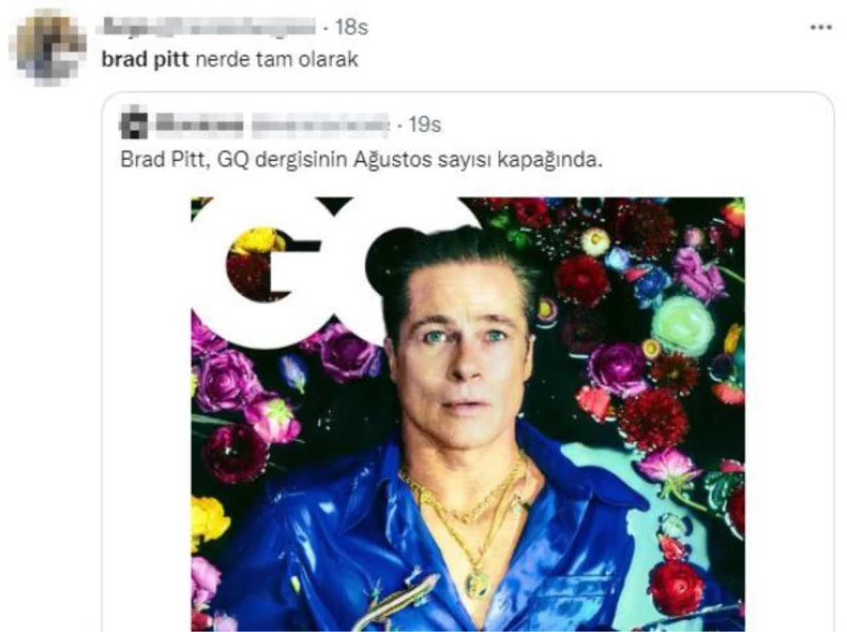 Brad Pitt\'in son halini görenler inanamadı! "Hülya Avşar zannettim" yorumu yapıldı