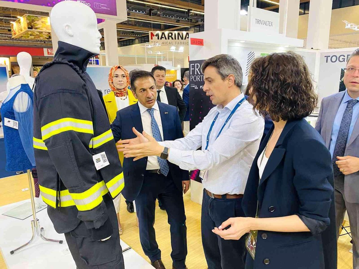 Denizli\'den Almanya Heimtextil Fuarında teknik tekstil atağı
