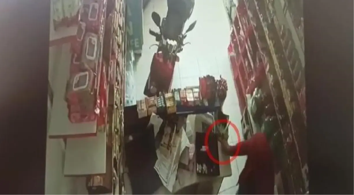 Hırsızlık yaptığı büfede unuttuğu demir parçası için geri döndü