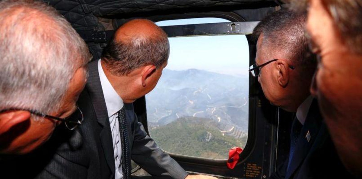 Son dakika! KKTC\'deki yangın büyük oranda kontrol altına alındı