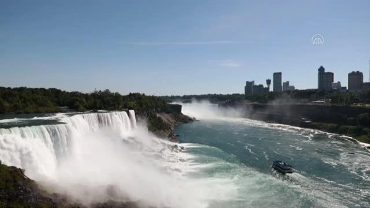 Kuzey Amerika\'nın en büyük şelalesi Niagara