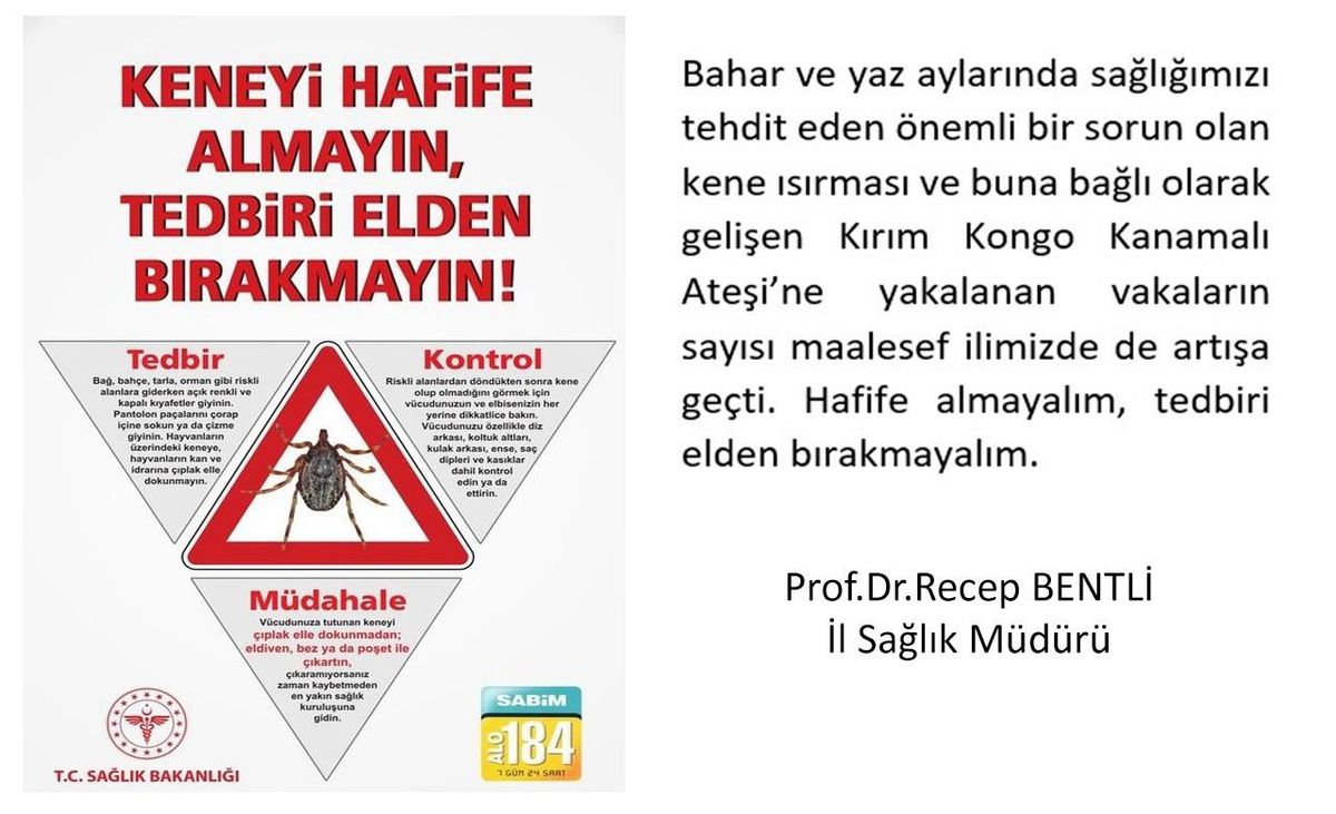 Malatya'da kene uyarısı