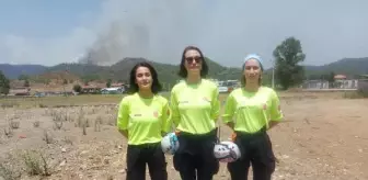 Marmaris'teki orman yangınında 3'üncü gün; alevler 5 noktada ilerliyor (6)