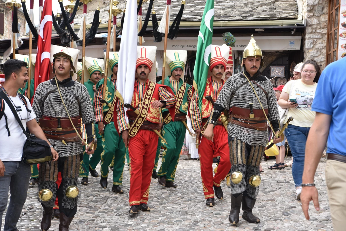 Milli Savunma Bakanlığı Mehteran Birliği Mostar\'da konser verdi