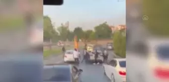 Trafikte tartıştıkları sürücüyü darbeden şüpheliler hakkında adli işlem başlatıldı