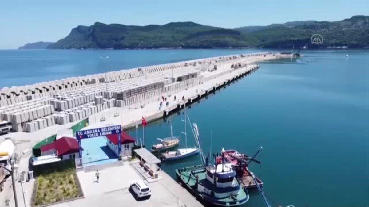 Amasra Limanı yolcu gemilerini ağırlamaya hazırlanıyor