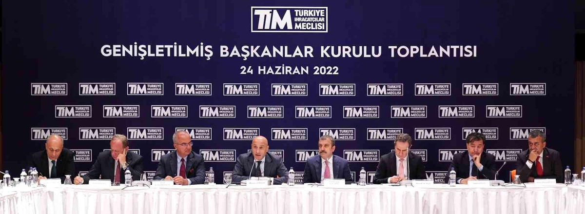 Merkez Bankası Başkanı Şahap Kavcıoğlu\'ndan TİM\'e ziyaret
