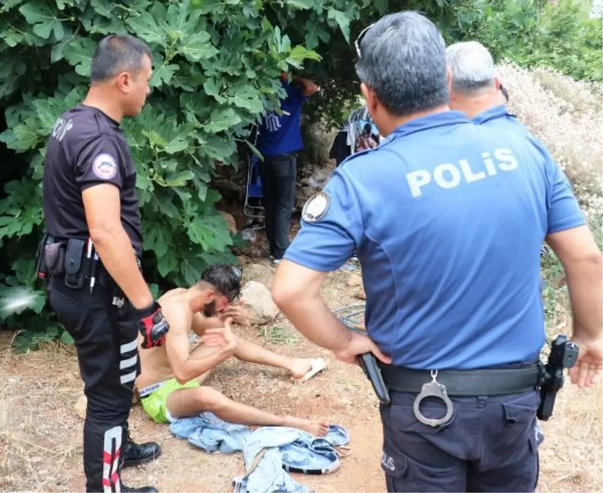 Polisin sıktığı biber gazından etkilendi, duş aldırılıp merkeze götürüldü