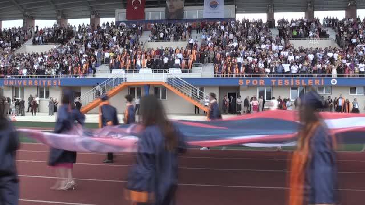 Sinop Üniversitesinde mezuniyet töreni