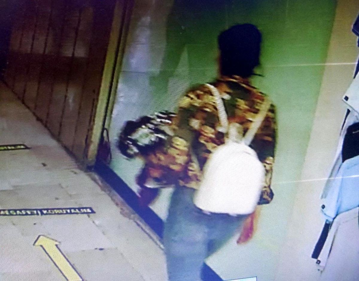 Son dakika! Bindallı çaldığı iddia edilen kadın güvenlik kameralarına yansıdı