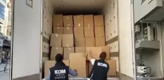 İzmir'de 3 milyon 87 bin kaçak sigara ele geçirildi