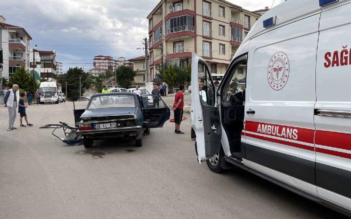 Son dakika haber! Kırıkkale'de otomobiller çarpıştı: 4 yaralı