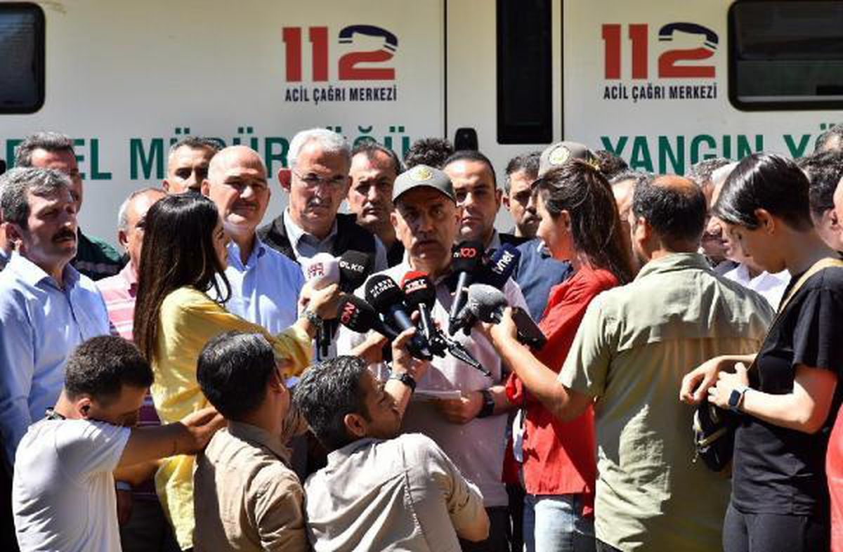 Son dakika haberi... Marmaris\'teki orman yangını, 5\'inci günde kontrol altında (2)