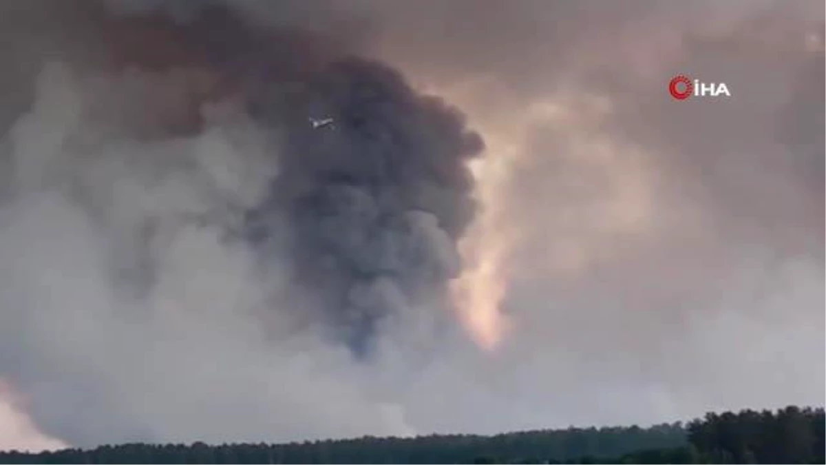 Rusya\'da orman yangınlarına müdahale sürüyor