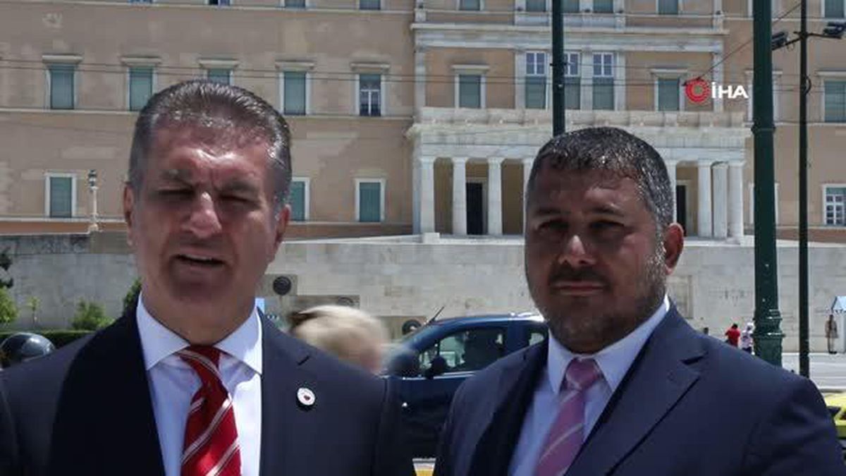 Sarıgül: 'Miçotakis, çözümü Amerika parlamentosunda arama'Sarıgül, Atina'da