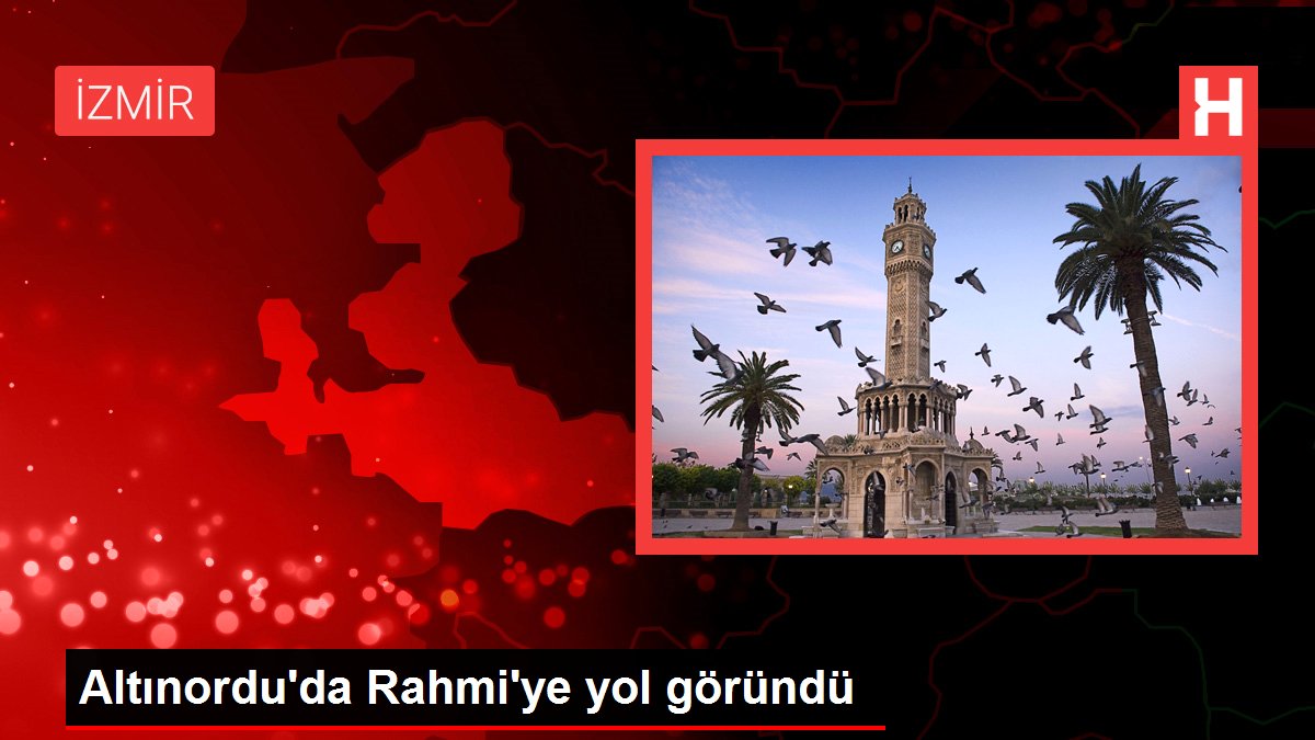 Altınordu'da Rahmi'ye yol göründü