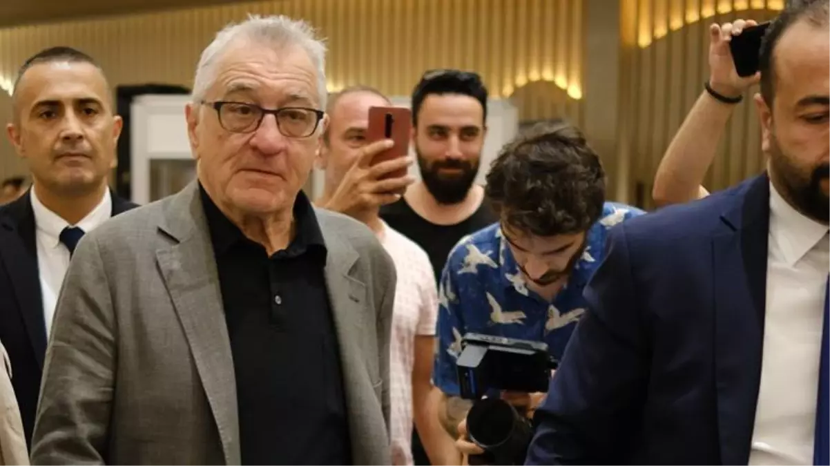 Hollywood yıldızı Robert de Niro İstanbul\'da: Bu şehirde film çekmek müthiş olur