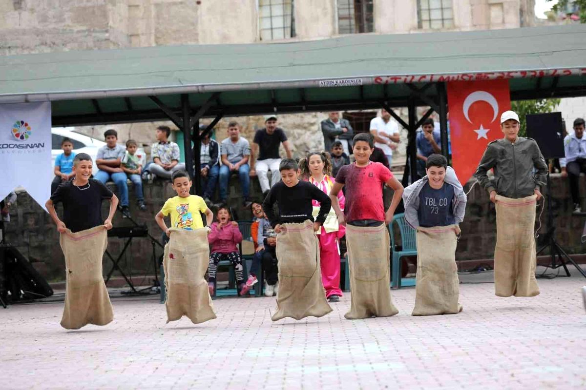 Kocasinan Belediyesi "sokak oyunları" etkinliklerini yeniden başlattı