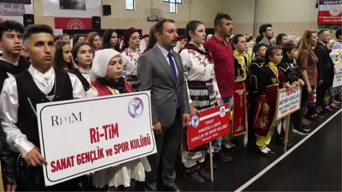 Türkiye Halk Oyunları Federasyonu Bölge Yarışması yapıldı