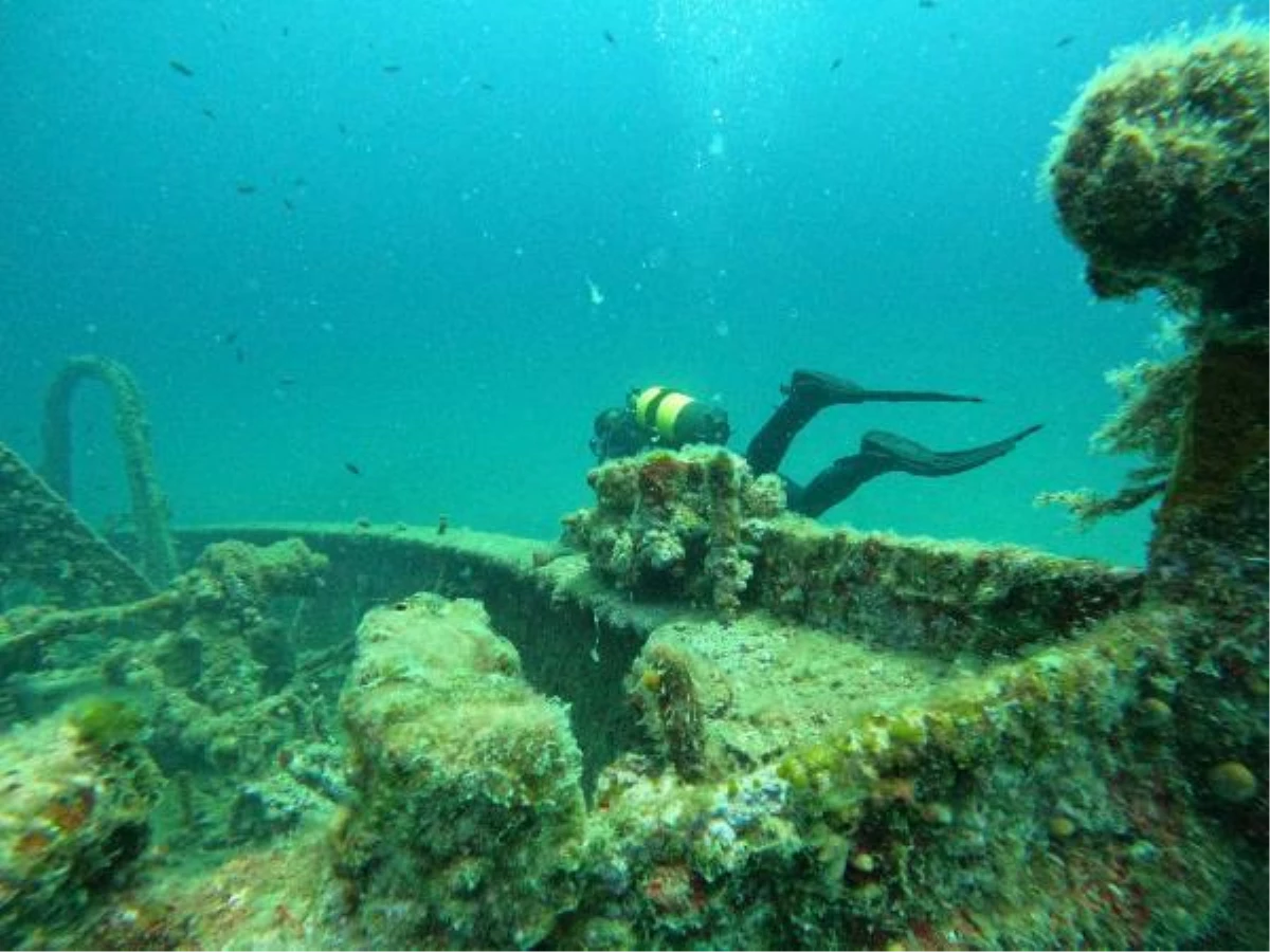 Yerli ve yabancı dalgıçlar Gelibolu Tarihi Sualtı Parkı\'na dalıyor