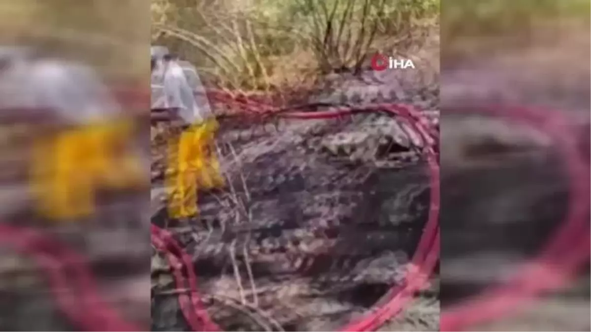 Son dakika haberi: Afyonkarahisar'dan giden ekipler Marmaris'te yangın soğutma çalışmalarını sürdürüyor