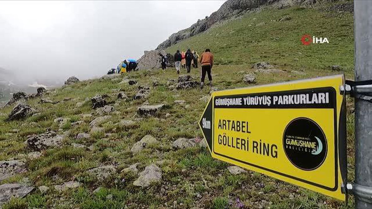 Artabel göllerinde etkileyici güzellikler