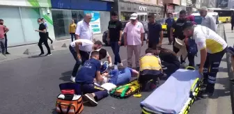 Bahçelievler'de ambulans yayaya çarptı