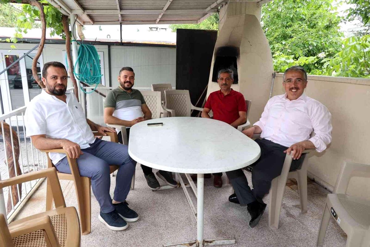 Başkan Savran\'dan esnaf ziyareti