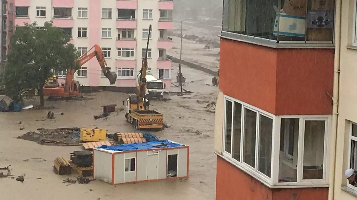 .KASTAMONU - İnebolu'da sağanak etkili oluyor (1)