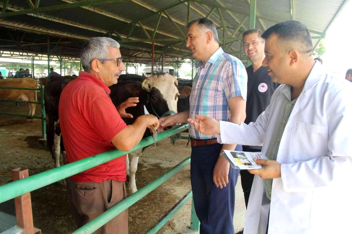 Isparta\'da hayvan pazarı ve kesim yerleri denetleniyor