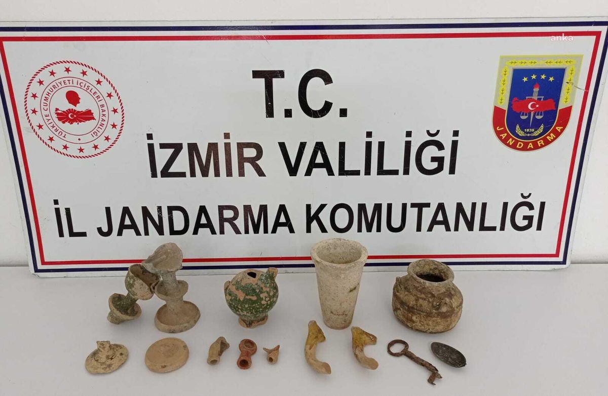 Son dakika haberi: İzmir\'de Tarihi Eser Operasyonu