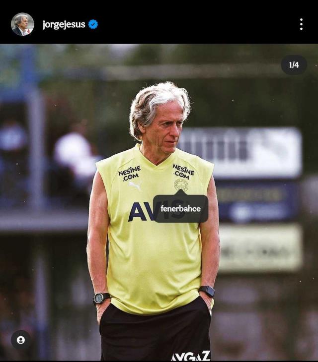 Jorge Jesus'un paylaşımına beğeni yağıyor! İnce detayı yakalayan taraftarlar mest oldu Jorge Jesus'un paylaşımına beğeni yağıyor! İnce detayı yakalayan taraftarlar mest oldu