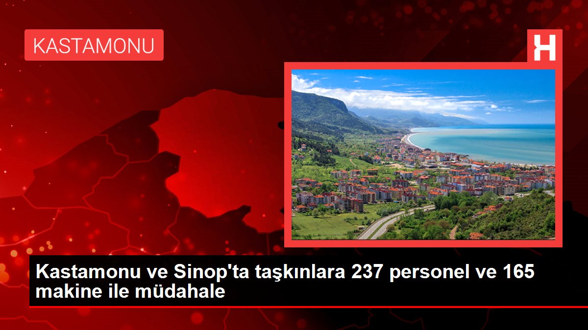 Ulaştırma ve Altyapı Bakanlığı, sel bölgesindeki çalışmalara ilişkin bilgi verdi Açıklaması