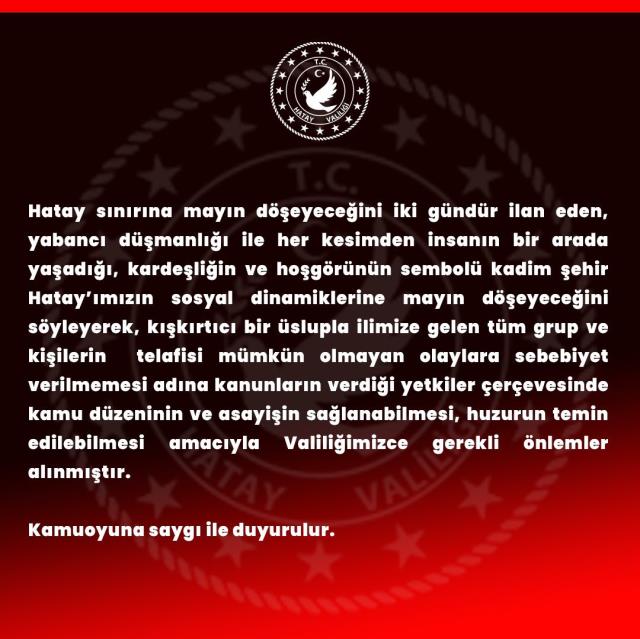 Özdağ kendisini şehre sokmayan valiye 'Anayasal suç işliyorsun' dedi, Hatay Valisi'nden yanıt gecikmedi Özdağ kendisini şehre sokmayan valiye 'Anayasal suç işliyorsun' dedi, Hatay Valisi'nden yanıt gecikmedi