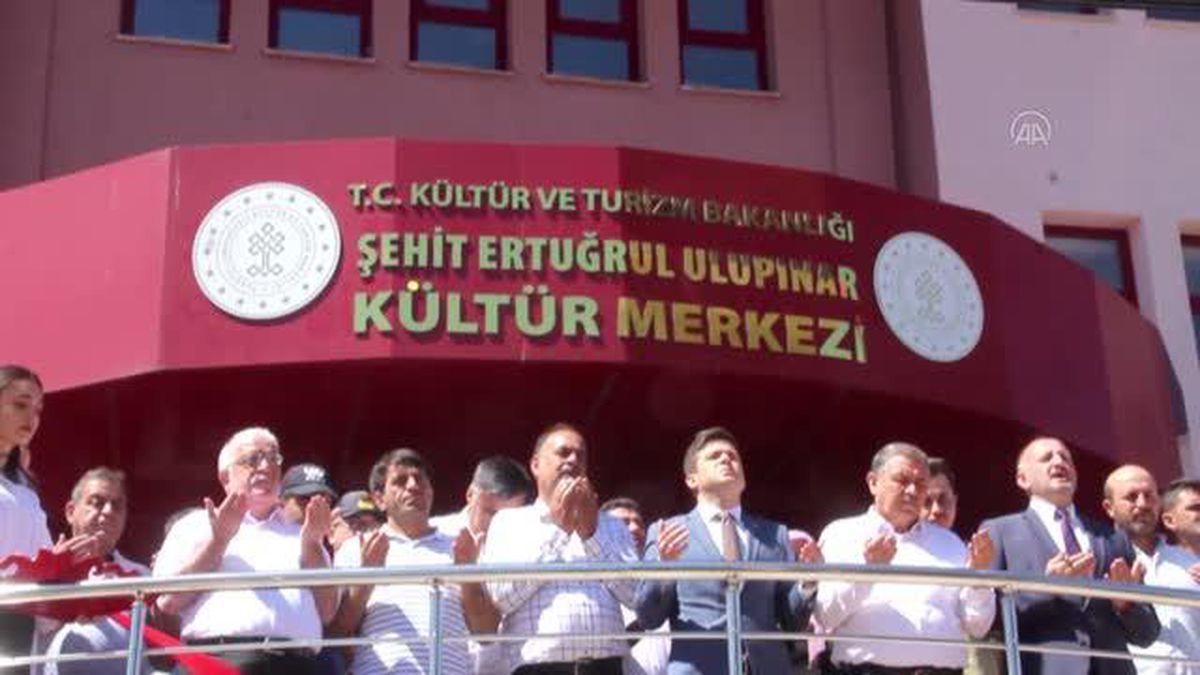 Şehit Ertuğrul Ulupınar\'ın adı kültür merkezinde yaşatılacak