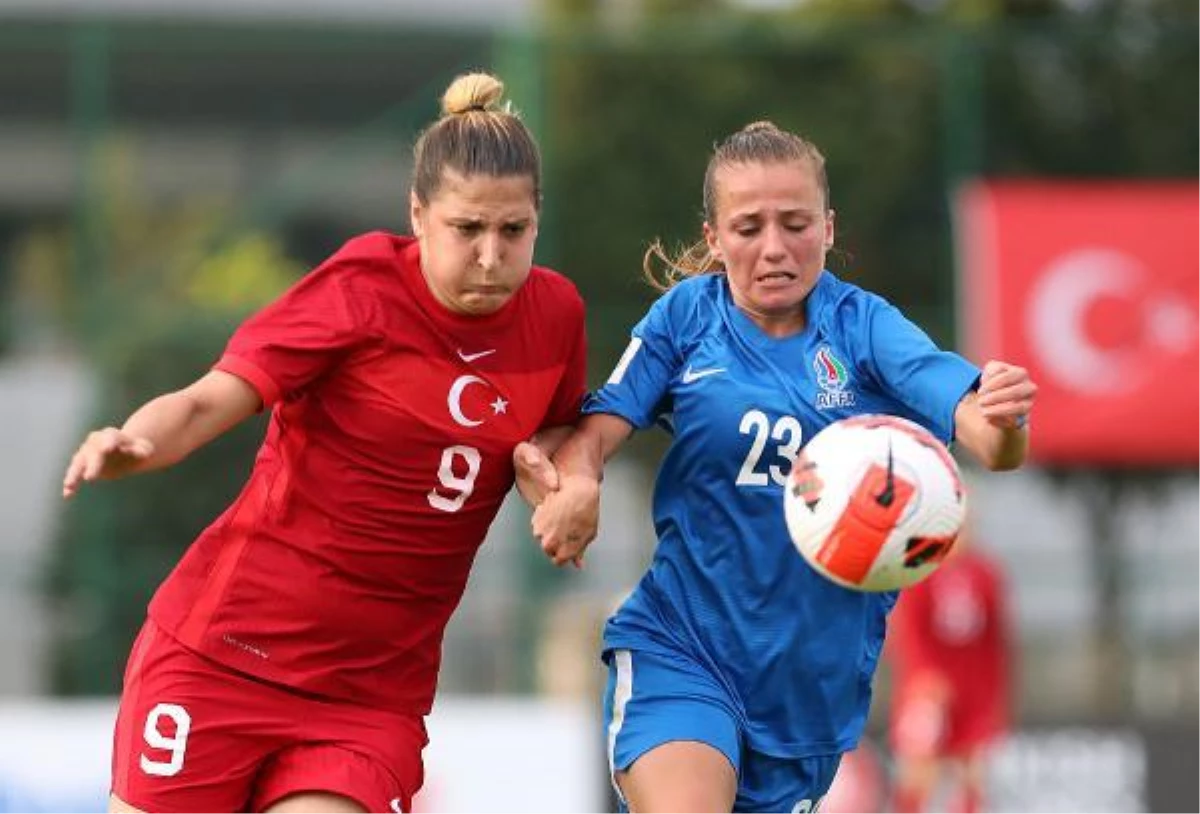 A Milli Kadın Futbol Takımı, Azerbaycan ile 2-2 berabere kaldı