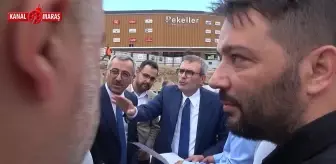 AKP'li Mahir Ünal'ın Kahramanmaraş'taki Ziyaretinde Polis, Soru Sormak İsteyen Gazeteciyi Engelledi