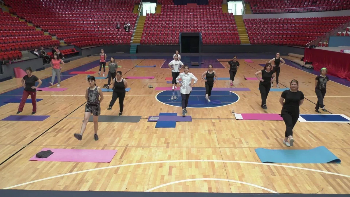 Ankara Büyükşehir\'den Personele Yönelik Aerobik ve Pilates Eğitimi