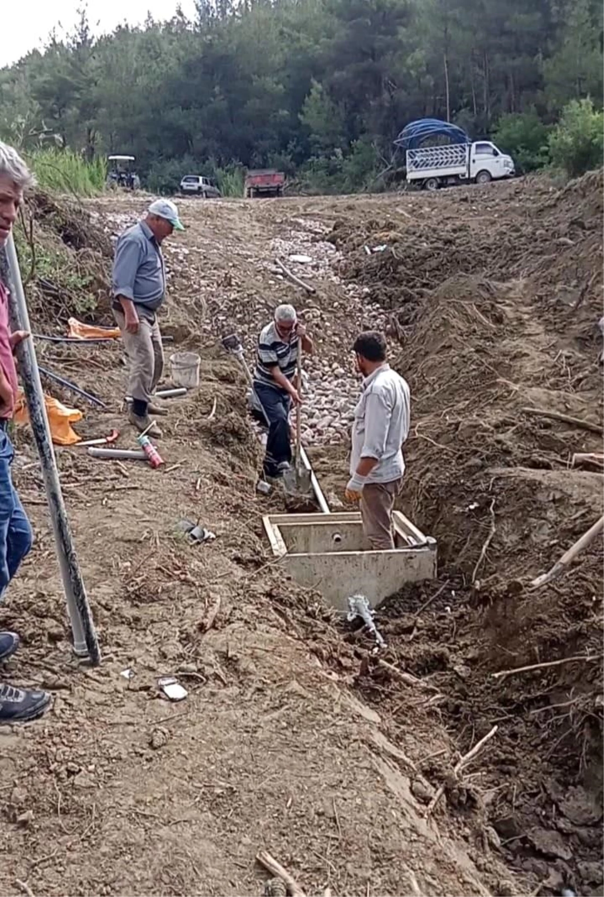 Borcak Köyü\'nün yıllardır süren su sorunu çözüldü
