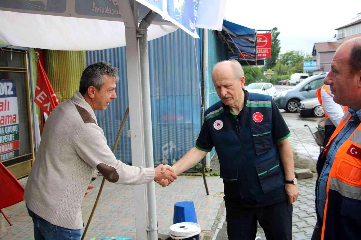 Çevre ve Şehircilik Bakan Yardımcısı Hasan Suver, Zonguldak\'ta