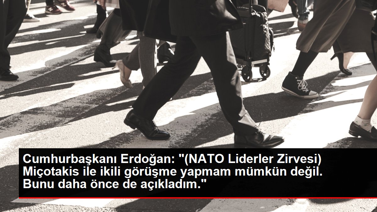 Cumhurbaşkanı Erdoğan, 'NATO Zirvesi'ne hareketi öncesi basın toplantısı düzenledi: (2)