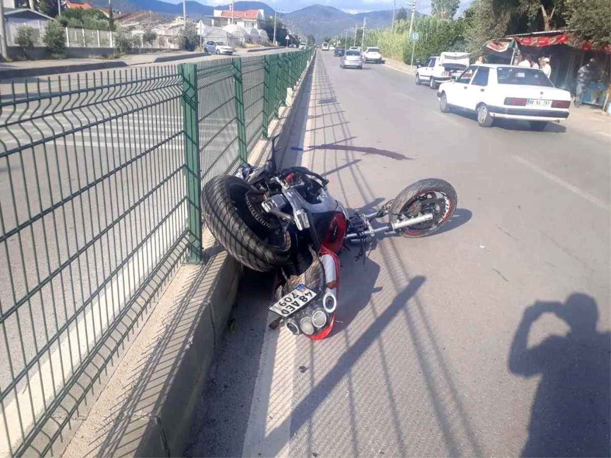 Fethiye\'de otomobil motosiklete çarptı: 1 ölü