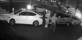 Maskeli saldırganlar 2 kişiyi yaralayıp böyle kaçtı