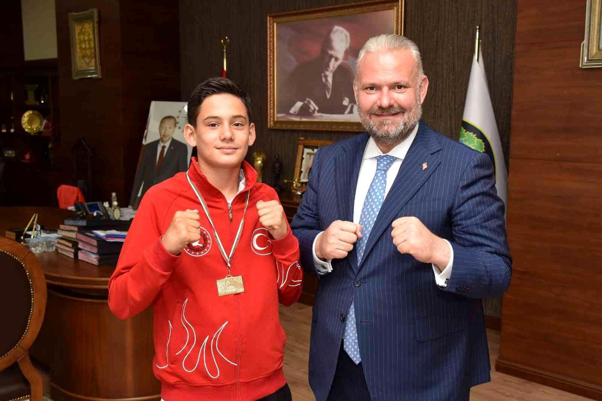 Menemen'de bir Avrupa şampiyonu