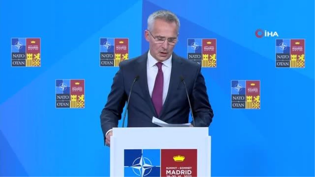 NATO Genel Sekreteri Jens Stoltenberg, Türkiye, Finlandiya ve İsveç arasında imzalanan ortak momerandumun ardında yaptığı açıklamada, "İsveç ve...